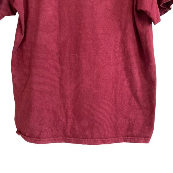 Mount Rushmore National Park Maroon AOP Graphic T shirt Size Medium Destination - Picture 11 of 16